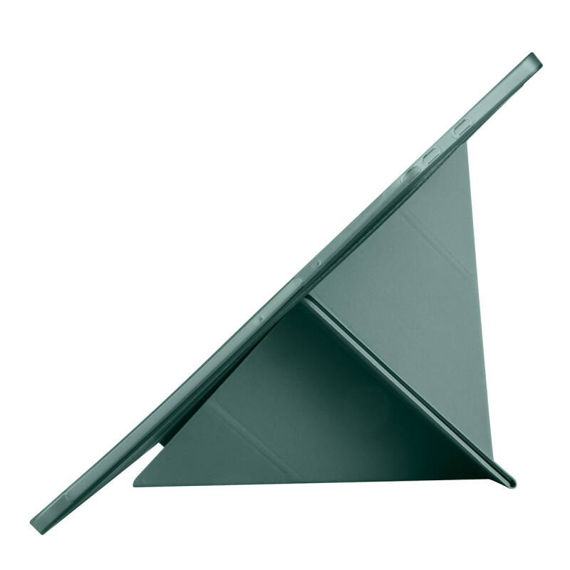 Galaxy Tab S9 Ultra Kılıf Zore Tri Folding Kalem Bölmeli Standlı Kılıf - 38