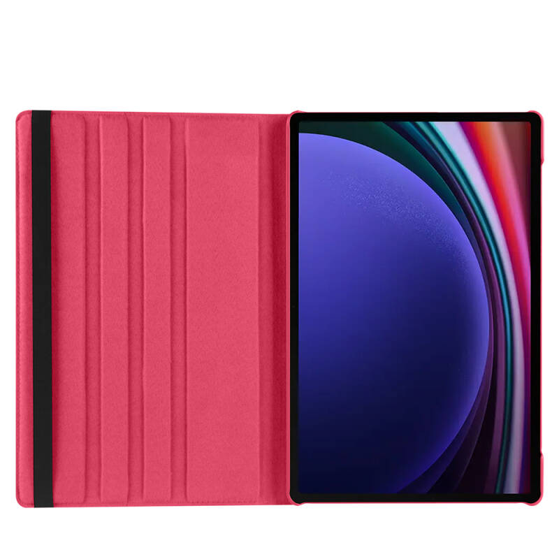 Galaxy Tab S9 Ultra SM-X910 Zore Dönebilen Standlı Kılıf - 15