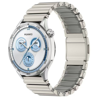 Galaxy Watch 3 45mm Zore KRD-151 22mm Metal Silikon Kordon - 5