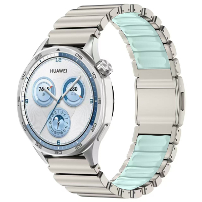 Galaxy Watch 3 45mm Zore KRD-151 22mm Metal Silikon Kordon - 6