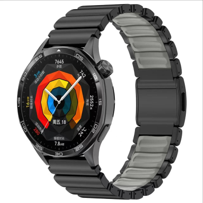 Galaxy Watch 3 45mm Zore KRD-151 22mm Metal Silikon Kordon - 9