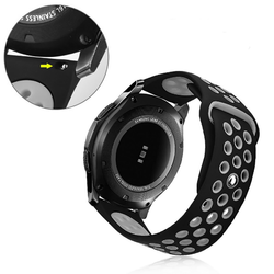 Galaxy Watch 42mm (20mm) KRD-02 Silikon Kordon - 3
