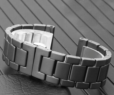 ​​Galaxy Watch 42mm (20mm) Mat Seramik Metal Kordon - 7