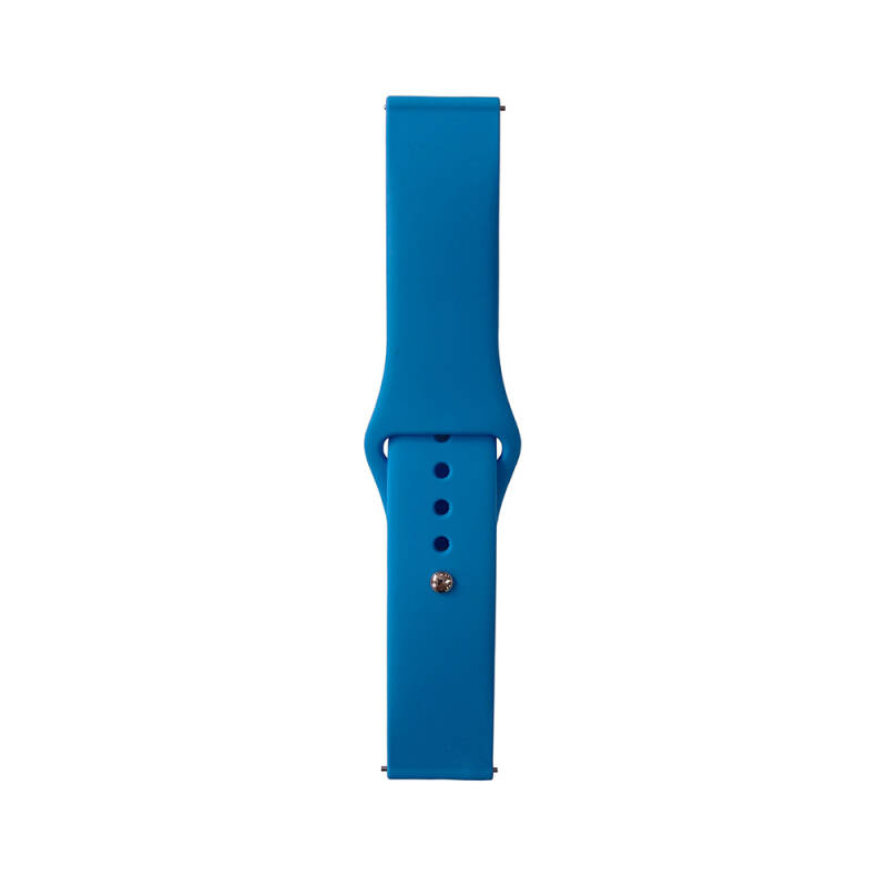 Galaxy Watch 42mm Band Serisi 20mm Klasik Kordon Silikon Strap Kayış - 17