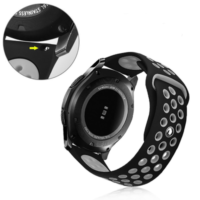 Galaxy Watch 46mm (22mm) KRD-02 Silikon Kordon - 3