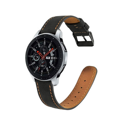 Galaxy Watch 46mm 22mm KRD-29 Leather Band - 1