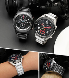 ​​Galaxy Watch 46mm (22mm) Seramik Metal Kordon - 5