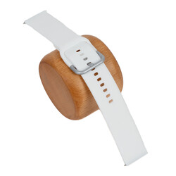 Galaxy Watch 46mm Klasik Beyaz Silikon Kordon - 1