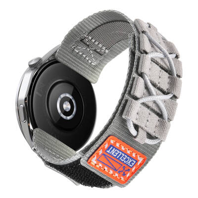 Galaxy Watch 46mm Zore KRD-112 22mm Orbital Braided Rope Design Nylon Fabric Mesh Band - 5