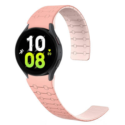 Galaxy Watch 6 44mm Zore KRD-111 20mm Striped Patterned Silicone Band - 9