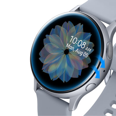 Galaxy Watch Active 2 40mm Araree Pure Diamond Pet Screen Protector - 4