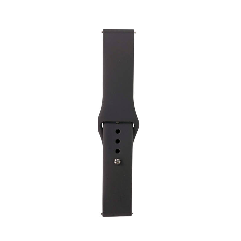 Galaxy Watch Active 2 40mm Band Serisi 20mm Klasik Kordon Silikon Strap Kayış - 12