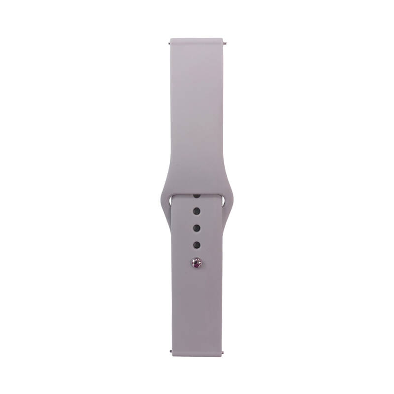 Galaxy Watch Active 2 40mm Band Serisi 20mm Klasik Kordon Silikon Strap Kayış - 4