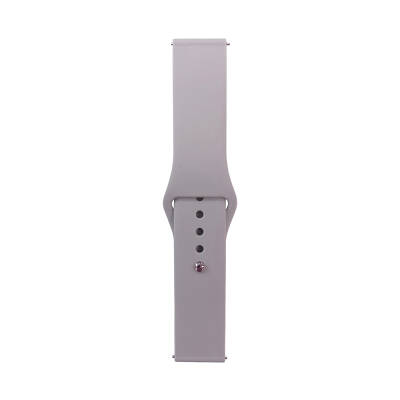 Galaxy Watch Active 2 44mm Band Serisi 20mm Klasik Kordon Silikon Strap Kayış - 4