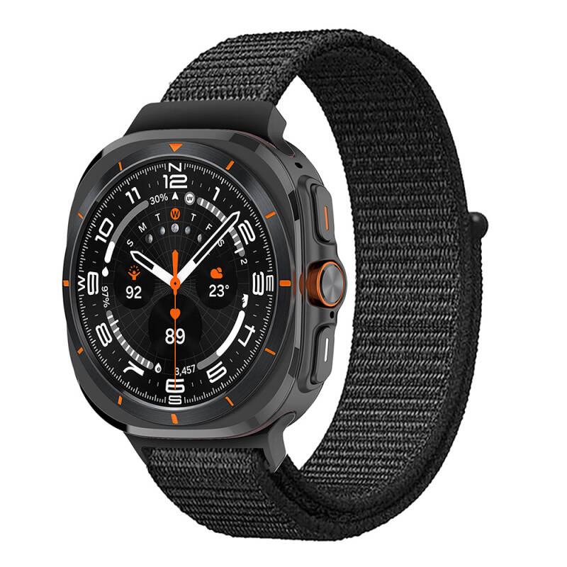 ​​Galaxy Watch Ultra 47mm Zore KRD-03 Hasır Kordon - 7