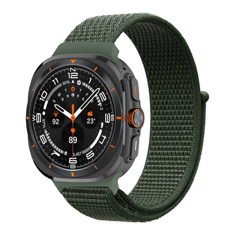 ​​Galaxy Watch Ultra 47mm Zore KRD-03 Hasır Kordon - 6