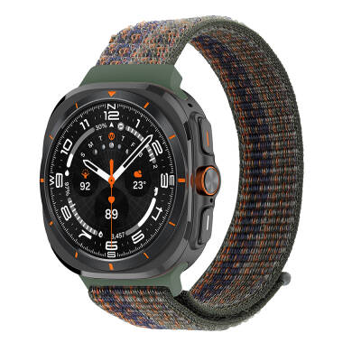 ​​Galaxy Watch Ultra 47mm Zore KRD-03 Hasır Kordon - 11