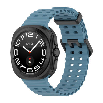 Galaxy Watch Ultra 47mm Zore KRD-118 Serrated Design Silicone Band - 4