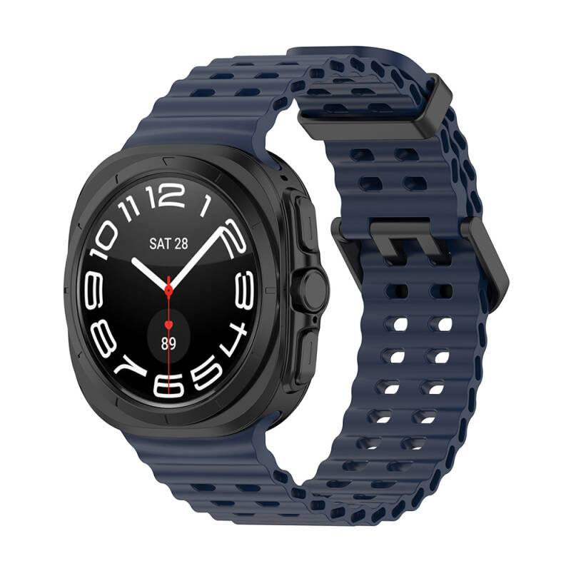 Galaxy Watch Ultra 47mm Zore KRD-118 Serrated Design Silicone Band - 6