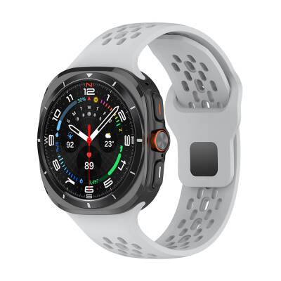 Galaxy Watch Ultra 47mm Zore KRD-119 Delikli Tasarım Silikon Kordon - 2