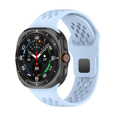 Galaxy Watch Ultra 47mm Zore KRD-119 Delikli Tasarım Silikon Kordon - 5