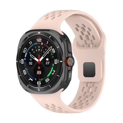 Galaxy Watch Ultra 47mm Zore KRD-119 Delikli Tasarım Silikon Kordon - 8