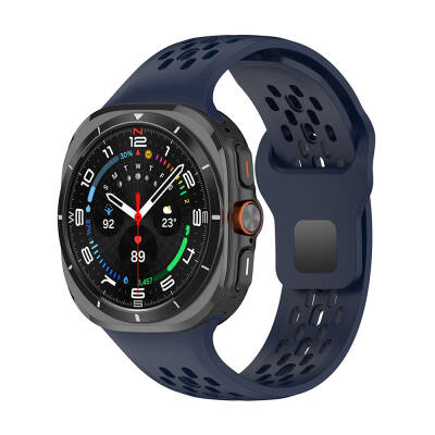 Galaxy Watch Ultra 47mm Zore KRD-119 Perforated Design Silicone Band - 4