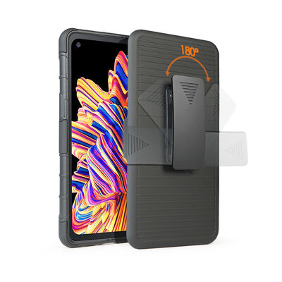 Galaxy Xcover Pro Case Zore Double Clip Cover - 8