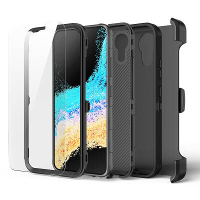 Galaxy XCover7 Pro Case Zore Double Clip Cover - 5