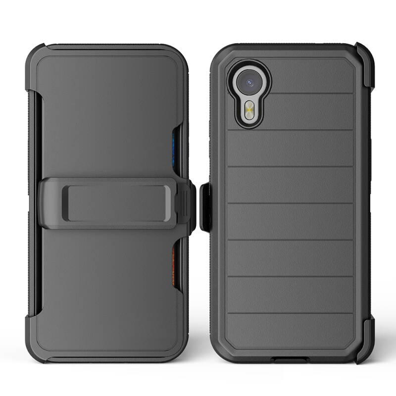 Galaxy XCover7 Pro Kılıf Zore Double Clip Kapak - 2