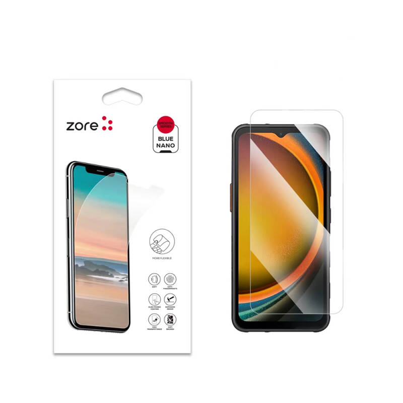 Galaxy Xcover7 Zore Blue Nano Ekran Koruyucu - 1