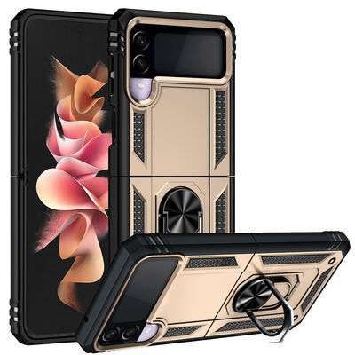 Galaxy Z Flip 3 Case Zore Vega Cover - 13