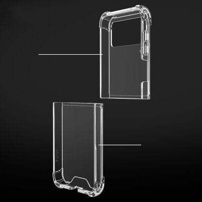 Galaxy Z Flip 3 Kılıf Zore Nitro Anti Shock Silikon - 6