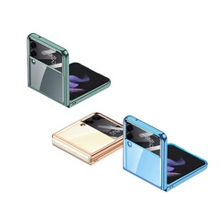 Galaxy Z Flip 4 Case Zore Kipta Lens Cover - 2
