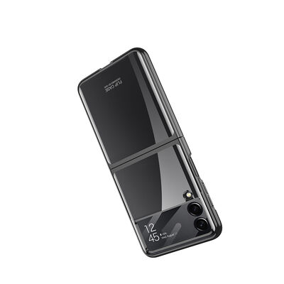 Galaxy Z Flip 4 Kılıf Zore Kıpta Lensli Kapak - 10