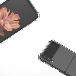 Galaxy Z Flip 4 Kılıf Zore Nitro Anti Shock Silikon - 4