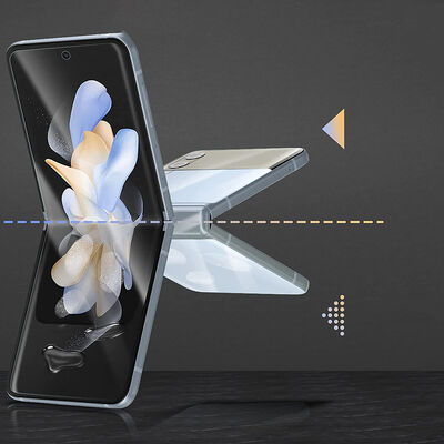 Galaxy Z Flip 4 Zore Narr Tpu Front Back Body Screen Protector - 9
