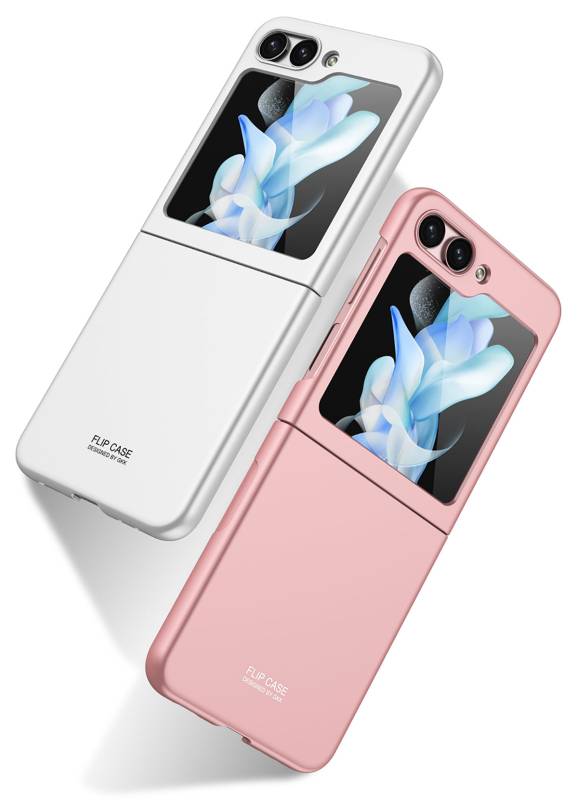 Galaxy Z Flip 5 Case Zore Hard Kipta Cover - 3