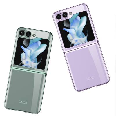 Galaxy Z Flip 5 Case Zore Kipta Lens Cover - 8