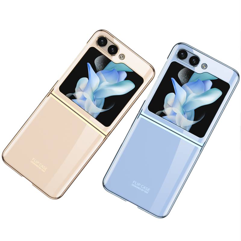 Galaxy Z Flip 5 Case Zore Kipta Lens Cover - 9