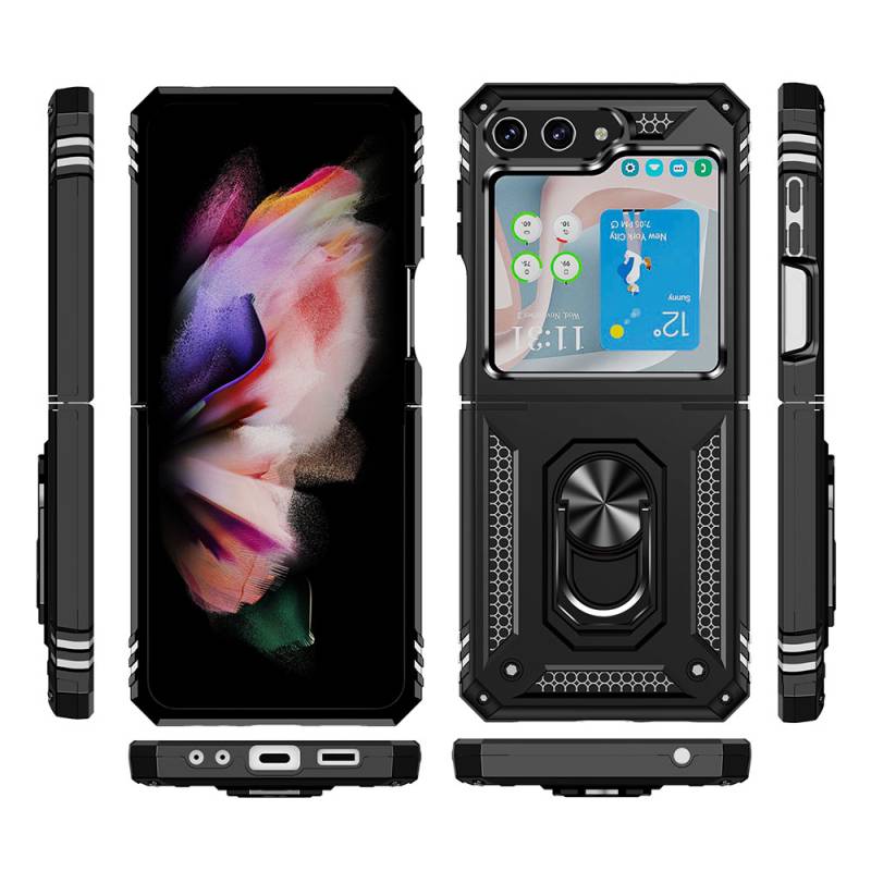 Galaxy Z Flip 5 Case Zore Vega Cover - 9