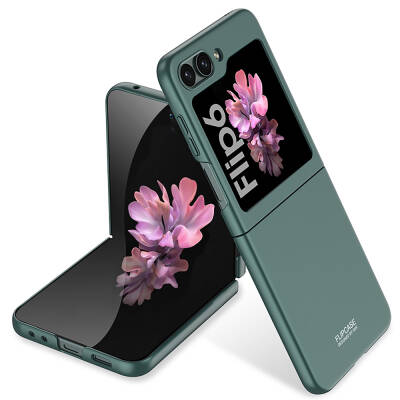 Galaxy Z Flip 6 Case Zore Sert Kıpta Case Cover - 5