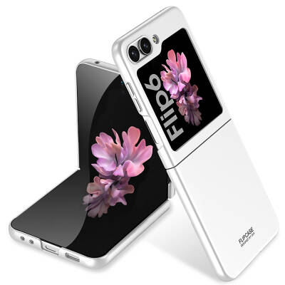 Galaxy Z Flip 6 Case Zore Sert Kıpta Case Cover - 4