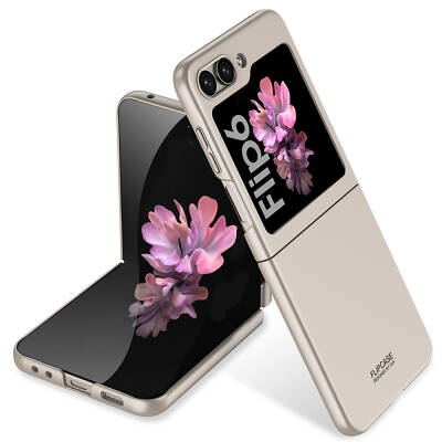 Galaxy Z Flip 6 Case Zore Sert Kıpta Case Cover - 7