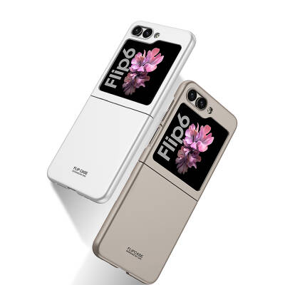 Galaxy Z Flip 6 Case Zore Sert Kıpta Case Cover - 11