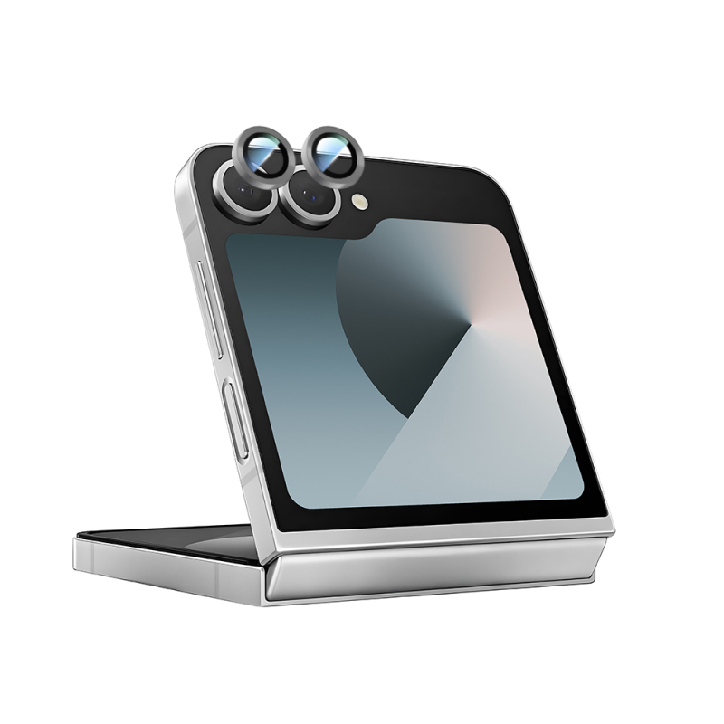 Galaxy Z Flip 6 CaseWorld Alloy Series Oleophobic Anti-Reflective Camera Lens Protector - 9