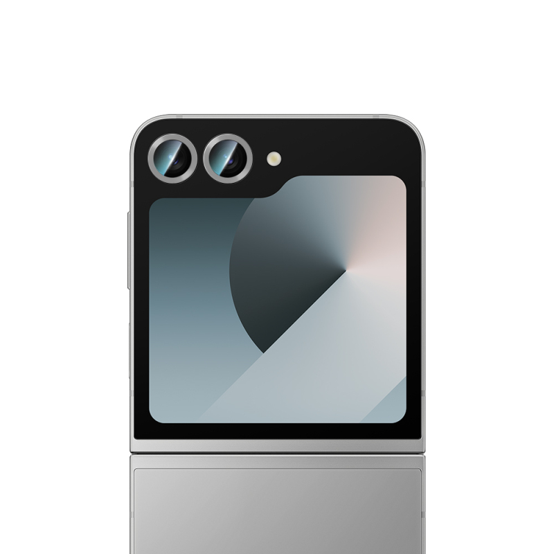 Galaxy Z Flip 6 CaseWorld Alloy Series Oleophobic Anti-Reflective Camera Lens Protector - 3