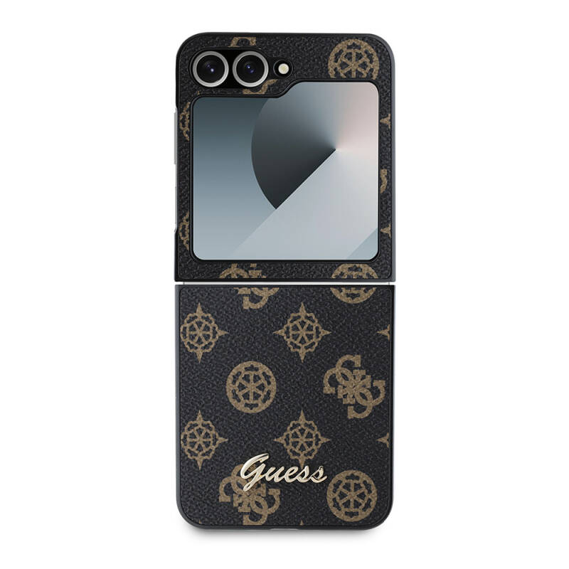 Galaxy Z Flip 6 Kılıf Guess Orjinal Lisanslı Peony Script Kapak - 2