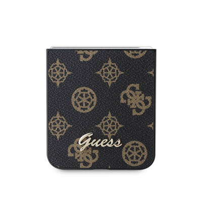 Galaxy Z Flip 6 Kılıf Guess Orjinal Lisanslı Peony Script Kapak - 5