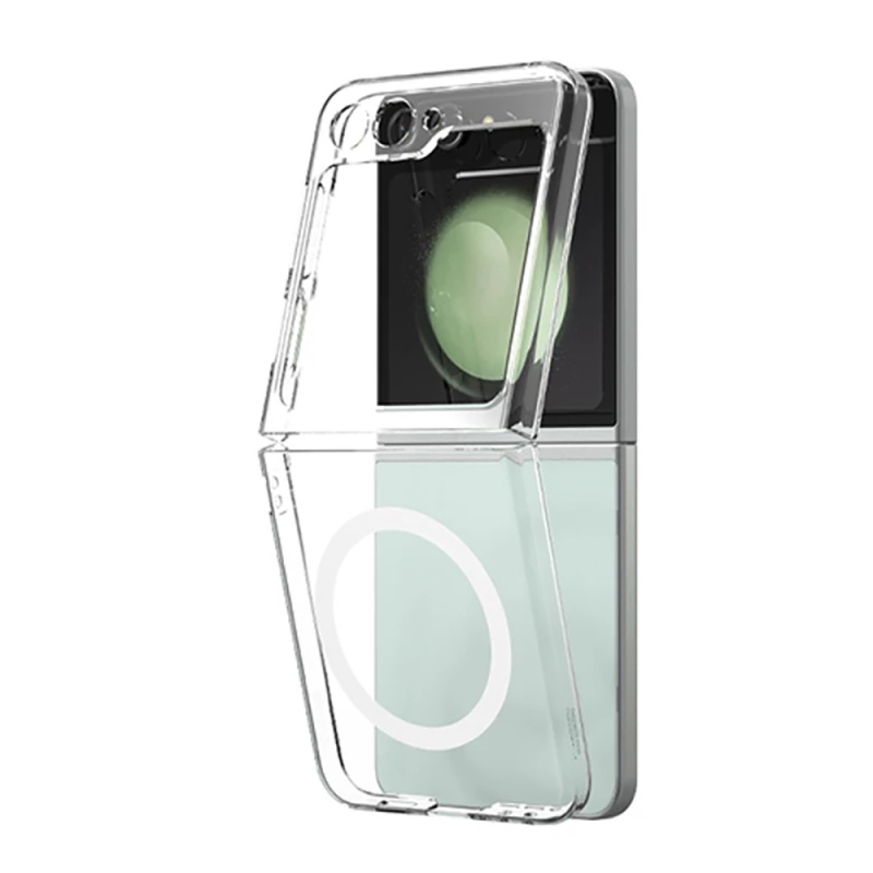 Galaxy Z Flip 6 Kılıf Kamera Korumalı M-safe Sert PC Zore Porto Kapak - 7